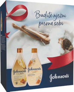 Darilni paket Johnson´s, peneča kopel, gel za prhanje
