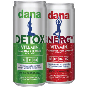Pijača Dana, Vitamin Detox, z izvlečkom koprive, 0,33 l