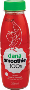 Sok Dana, Smoothie jagoda, banana, 0,25 l