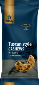 Indijski oreščki Odlično, po toskansko, Tasty, 60 g