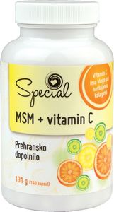 Prehransko dopolnilo, MSM+vitamic C