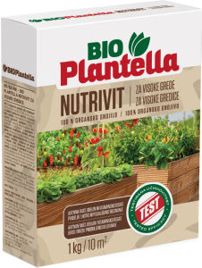 Nutrivit Bio Plantella, za visoke grede, 1 kg