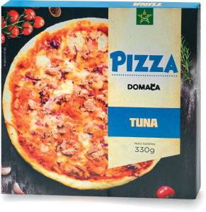 Pizza Tuš, tuna, zamrznjeno, 330 g
