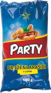 Arašidi Tuš, praženi, neoluščeni, 500 g