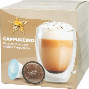 Cappuccino Tuš, kapsule, 164 g