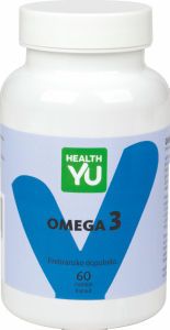 Kapsule Health Yu, omega 3, 60/1