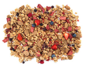 Kosmiči Tuš, Crunchy, muesli jagodičevje, 375 g