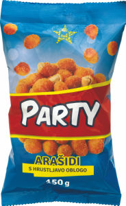 Arašidi Tuš, s hrustljavo oblogo, z okusom paprike, 150 g