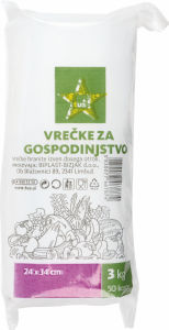 Vrečke Tuš, za gospodinjstvo, 3 kg, 50/1