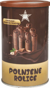 Holipi Tuš, s čokoladno in lešnikovo kremo, 250 g