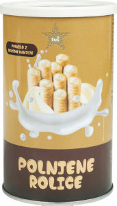 Holipi Tuš, s kremo z okusom vanilje, 250 g