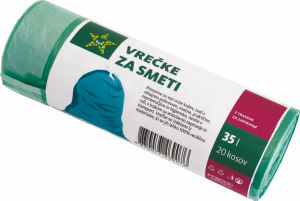 Vrečke za smeti Tuš, s trakom, 35 l, 20/1