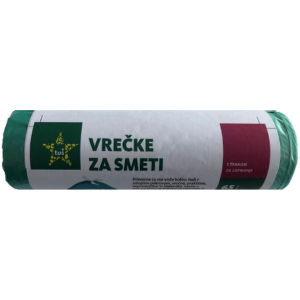 Vrečke za smeti Tuš, s trakom, 65 l, 15/1