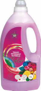 Tekoči detergent Color, Tuš, 50 pranj, 3 l