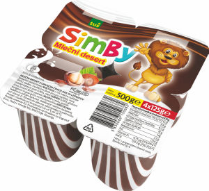 Desert Simby, mlečni, 4 x 125 g
