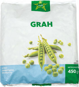 Grah Tuš, zamrznjeno, 450 g