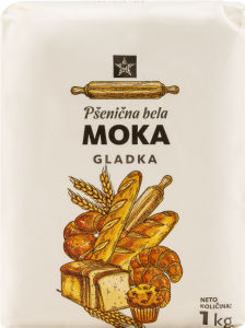 MokaTuš, pšenična bela, tip 500, 1 kg
