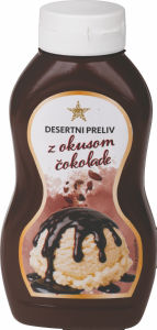 Preliv desertni Tuš, z okusom čokolade, 350 g