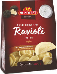 Ravioli Mlinotest, Divita, pirini, s tartufi, 250 g