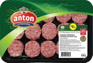 Odščipanci Kamniški, z mesnato slamino, 400 g