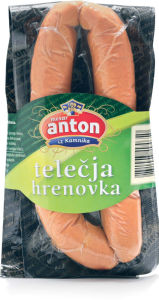 Hrenovka Anton telečja, 280 g