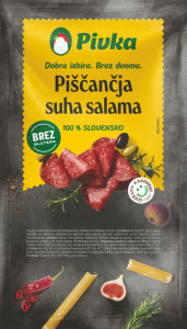 Narezek Pivka, piščančja suha salama, IK, 100 g