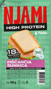Narezek Njami, High protein, piščančja šunkica, 100 g