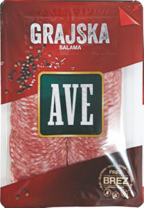 Narezek Ave, Grajska salama, 100 g