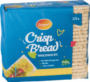 Kruhki Ceremeal, hrustljavi, rženi, 125 g