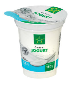 Navadni jogurt Tuš, 3.2 % m.m., 180 g