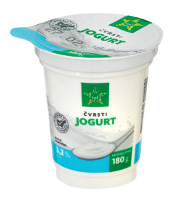 Jogurt Tuš, navadni, čvrsti, 3.2 % m.m., 180 g