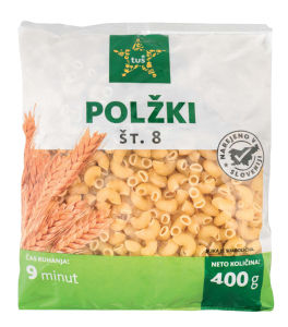 Testenine Tuš, polžki, št.8, 400 g