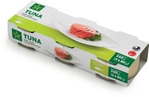Tuna, v oljčnem olju, Tuš, 3 x 80 g