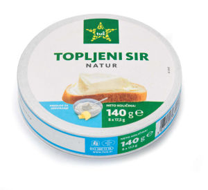 Topljeni Sir Tuš Natur 140 g 