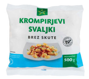 Krompirjevi svaljki Tuš, zamrznjeno, 500 g