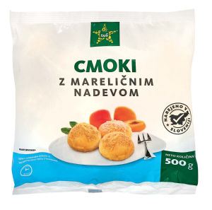 Cmoki Tuš, marelični nadev, zamrznjeno, 500 g