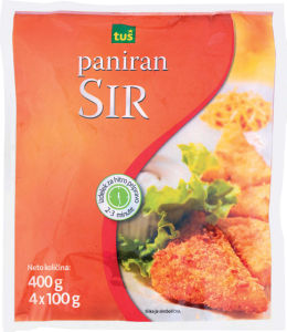 Sir Tuš, paniran, 400 g