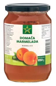 Domača marmelada Tuš, marelica, 850 g