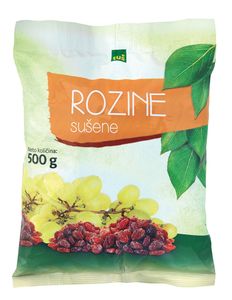 Rozine Tuš, 500 g