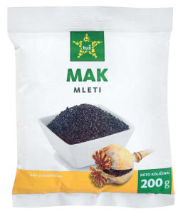 Mak Tuš mleti, 200 g