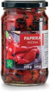 Paprika Tuš pečena, 340 g
