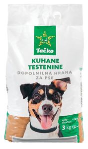 Tačko testenine za pse, predkuhane, 3 kg