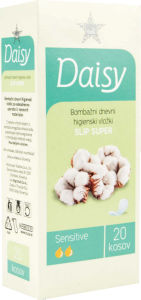 Higienski vložki Tuš – Daisy, Slip Nature, 20/1