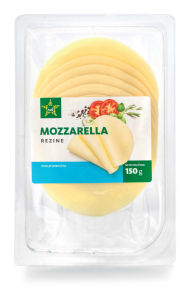 Sir Tuš Mozzarella v rezinah, 150 g