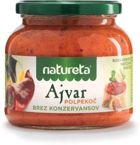 Ajvar Natureta, polpekoči, 540 g