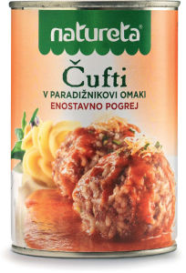 Čufti v omaki Natureta, 415 g