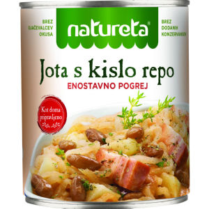 Jota Natureta, s kislo repo, 840 g