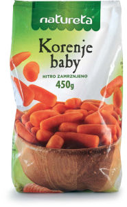Korenje Baby Natureta, zamrznjeno, 450 g