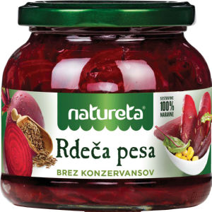 Rdeča pesa Natureta, 530 g