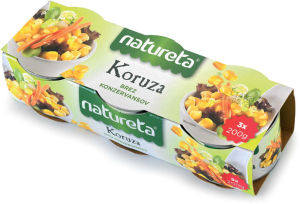 Koruza Natureta, 3 x 200 g